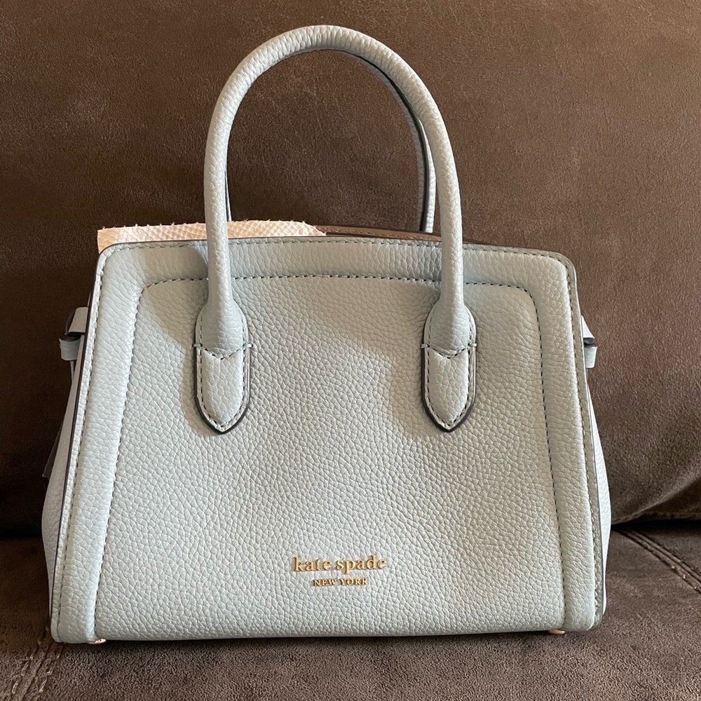 Kate Spade Mini Knott Satchel in Teacup Blue
